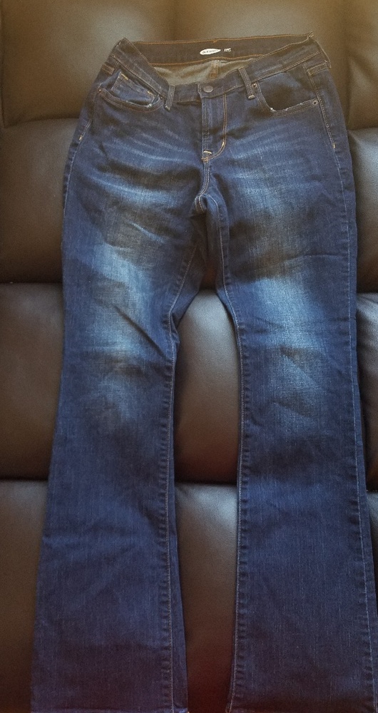 Old Navy Curvy Bootcut Dark Wash Jeans